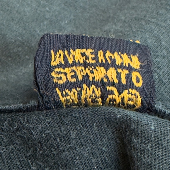 Vintage 1980s Foreigner Urgent Tour ‘82 Bolt double sided tshirt cropped - Picture 5 of 7